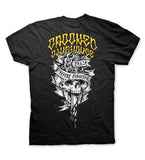 Death Before Dishonor T-Shirt - Black/Yellow